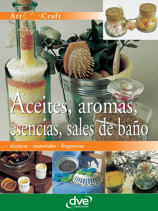 Title details for Aceites, aromas, esencias, sales de baño by E. Canella - Available